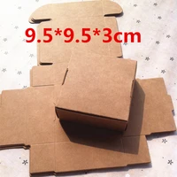 50pcs 9 59 53cm black brown carton kraft paper box white wedding gift packing boxes wedding candy box party favors soap boxes