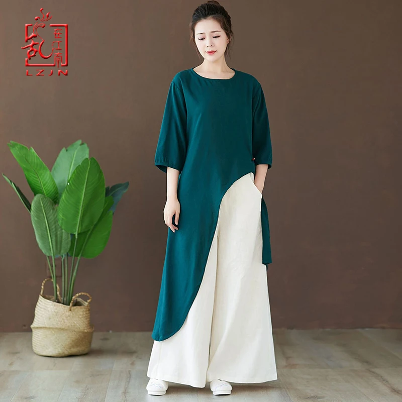 Летнее платье LZJN женское асимметричное женские повседневные однотонные платья