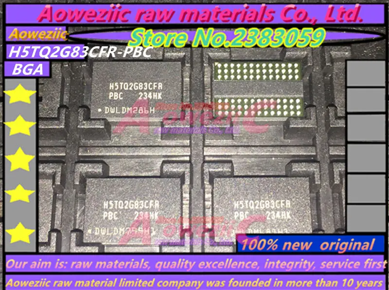 

Aoweziic 100% new original H5TQ2G83CFR-PBC BGA 2G Memory chip H5TQ2G83CFR PBC