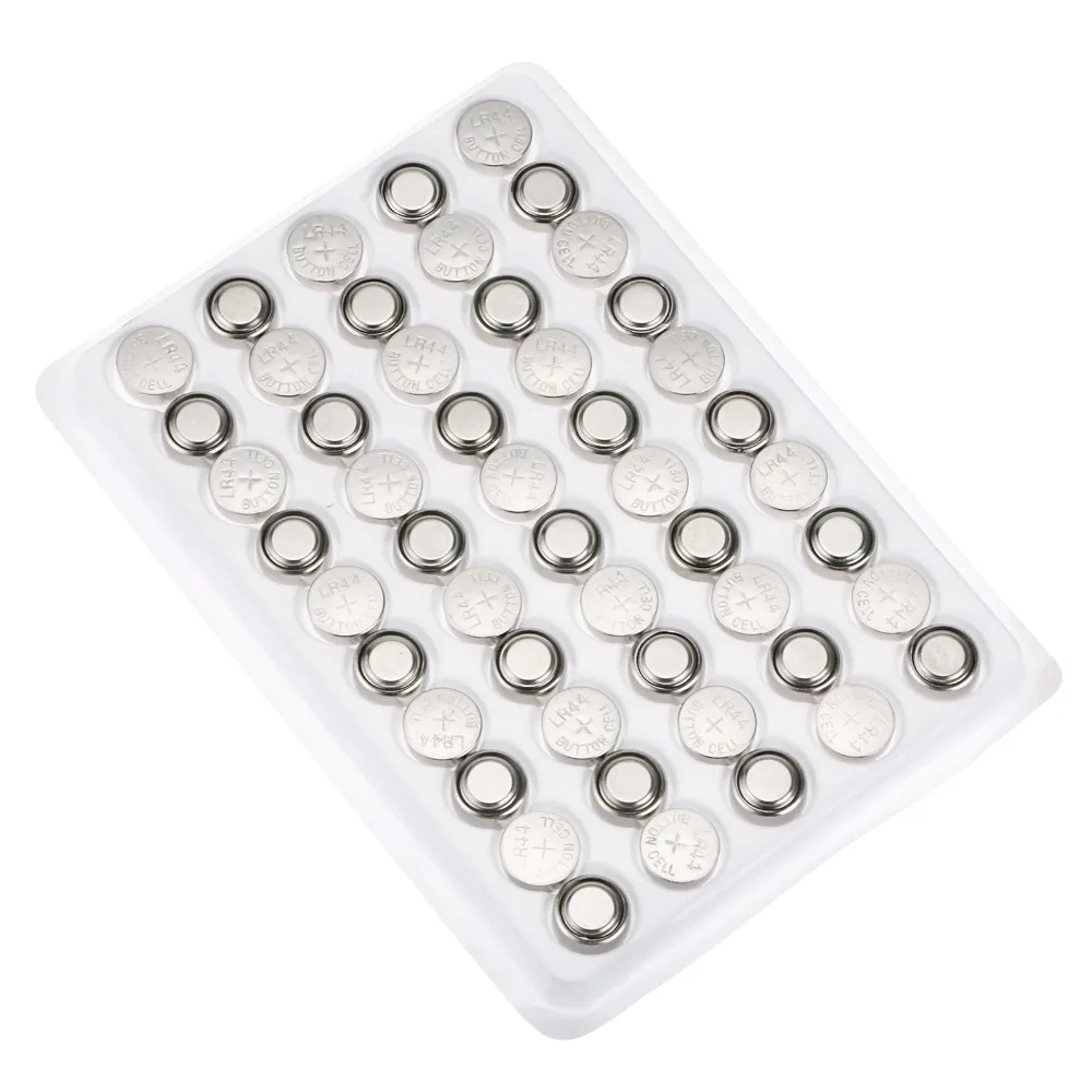 100 упаковок LR44 A76 L1154 AG13 357 SR44 G13 1 5 V Щелочная монетная батарея Zn/MnO2|Часовые