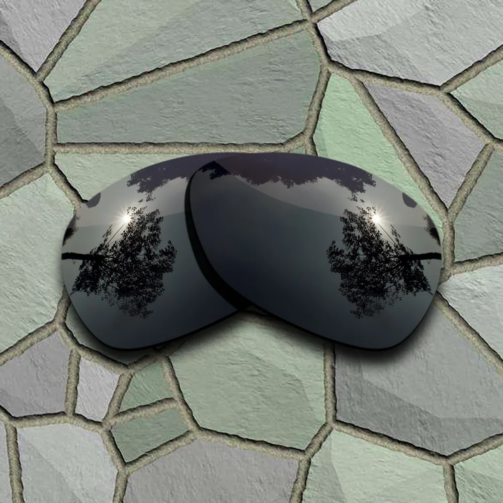 Поляризованные Сменные линзы для солнцезащитных очков Oakley Crosshair 2012 серые черные |