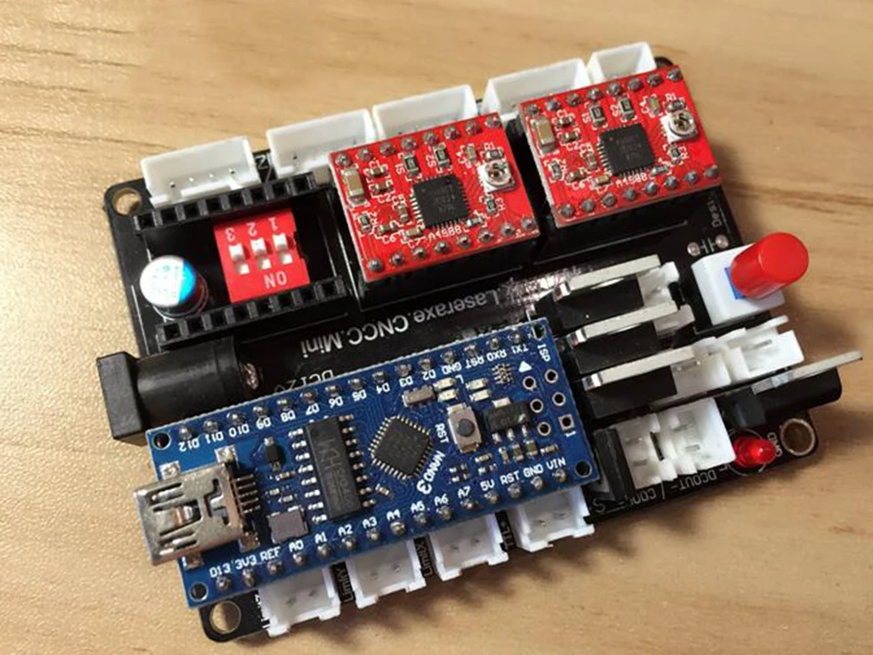 USB порт cnc гравировальный станок плата управления 2 оси лазерный | Инструменты