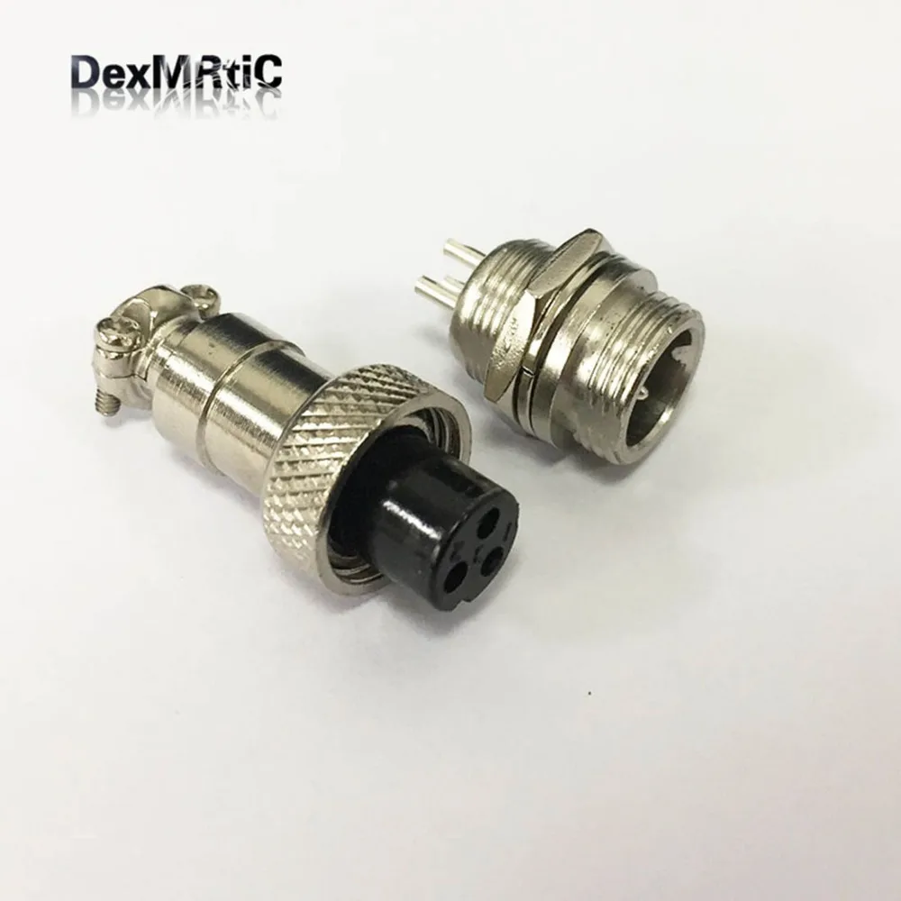 2 пары RS765 GX12 2/3/4/5/6/7 Pin 12 мм Высококачественный Штекерный и гнездовой соединитель