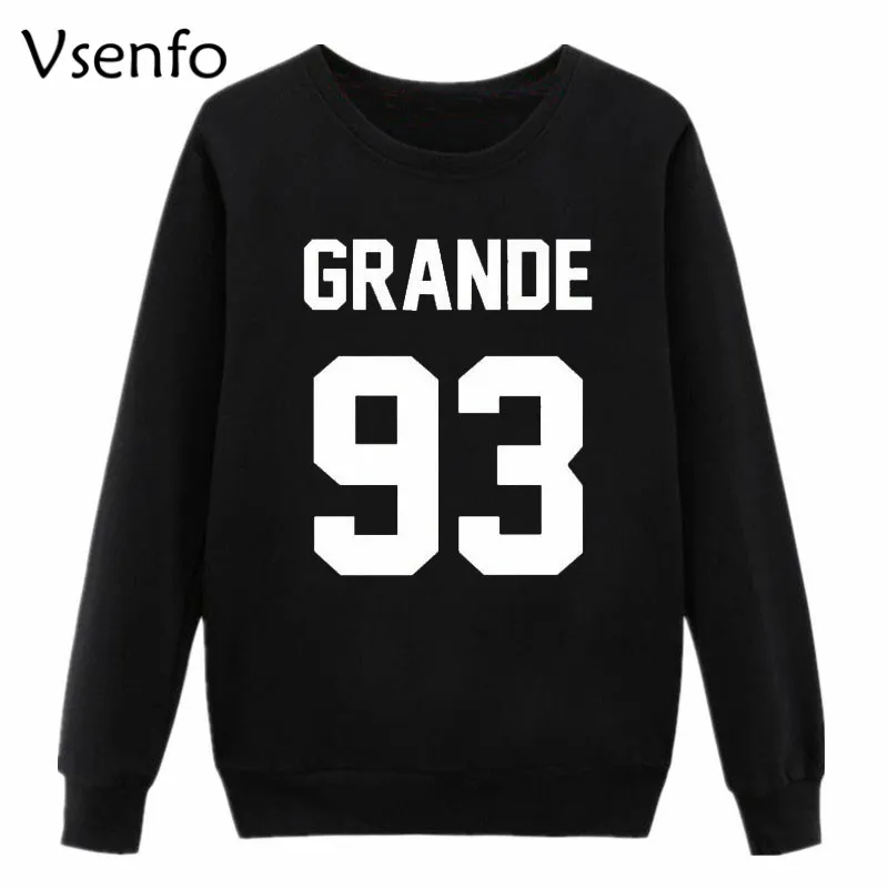 Vsenfo Ariana Grande толстовка с капюшоном для мужчин и женщин осенние толстовки круглым