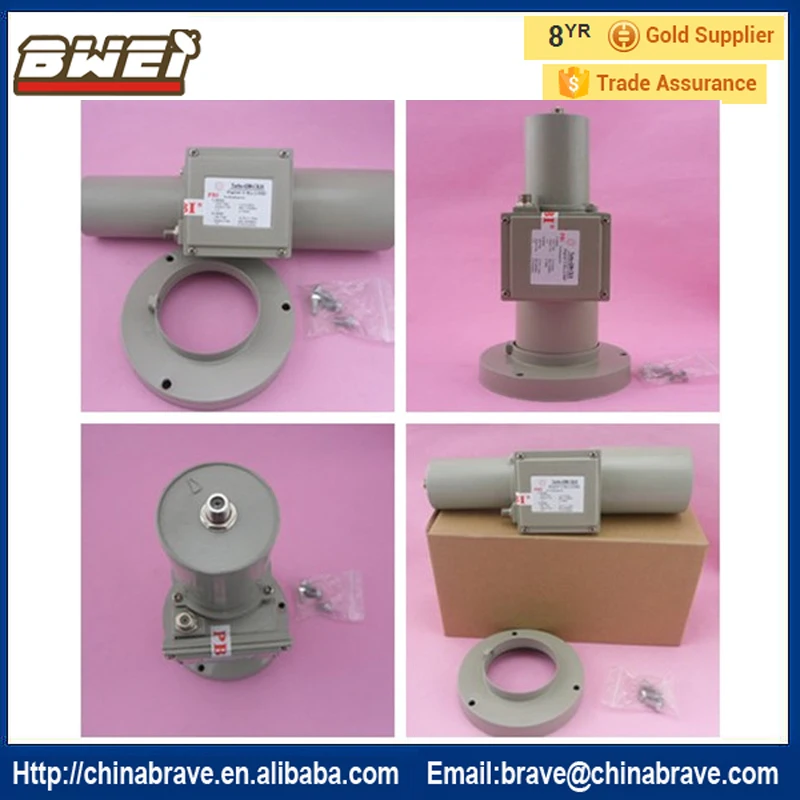 Горячая продажа c/ku combo band lnb c 5150 МГц с универсальным одиночным ku диапазон 9 75/10 6 ГГц