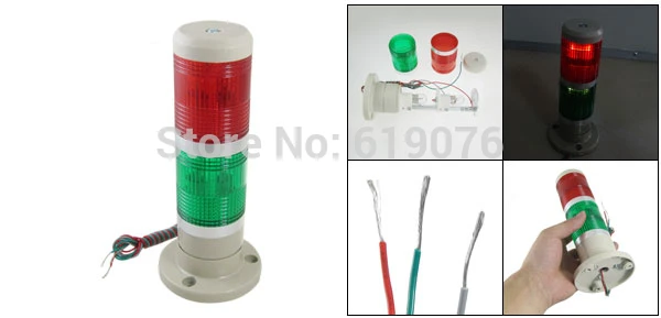 

AC220V Steady Red Green Signal Industrial Tower Warning warning function