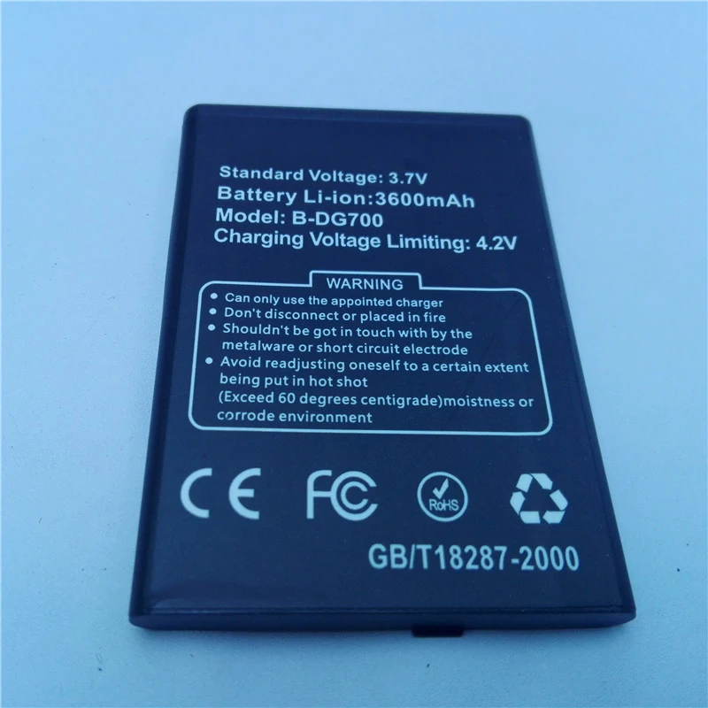 

Ocolor for DG700 battery 4000mAh Li-ion backup battery for DOOGEE TITANS2 DG700 smartphone