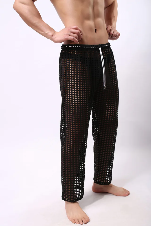 Сексуальные костюмы для мужчин нижнее белье летние мужские свободные длинные