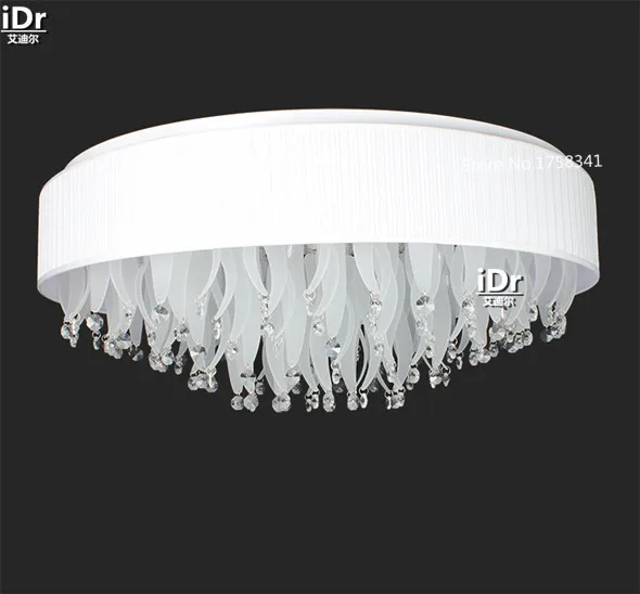 New Design led round Ceiling Lights crystal lamp living room romantic restaurant | Освещение