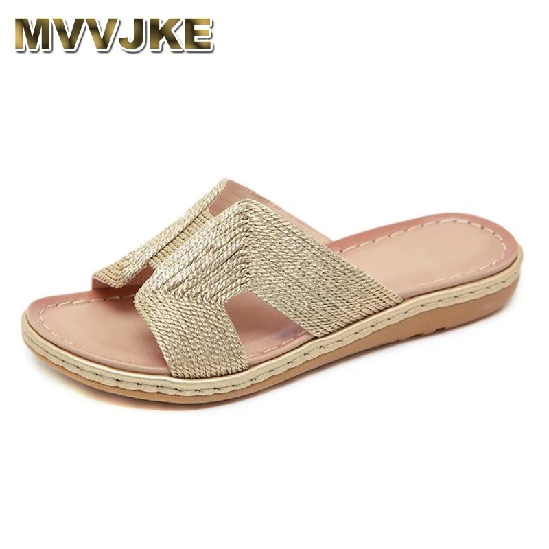 

MVVJKE New 2019 Summer Style Shoes Women Sandals Fashion Spiraea platform Flats Top Quality Solid Flip Flops Sexy Slippers