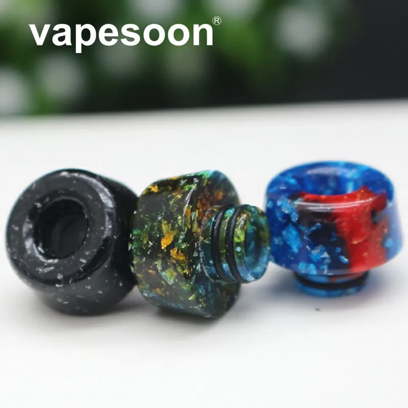 

VapeSoon Resin 510 Drip Tip Wide Bore Mouthpiece Vape Drip Tips for 510 Thread RTA RDTA Tank Atomizer as MELO3 MINI baby prince