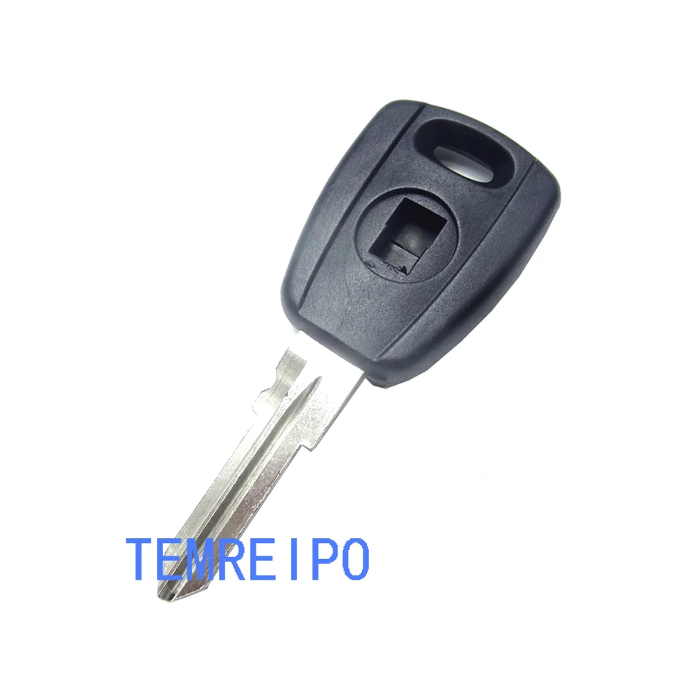 

Transponder Key Blank For Fiat Car Entry Uncut Key Blade No Chip Replacement Shell Fob
