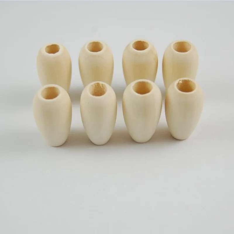 Бусины из натурального дерева в форме воронки 25 х13 мм|Бусины| |