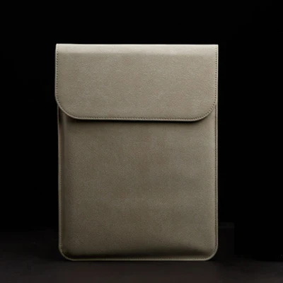 Khaki Новая сумка для ноутбука с эффектом потертости для Macbook Air 13 Pro retina 11 12 14 15 чехол для Xiaomi 13,3 15,6 Модный чехол для ноутбука - Цвет: Khaki