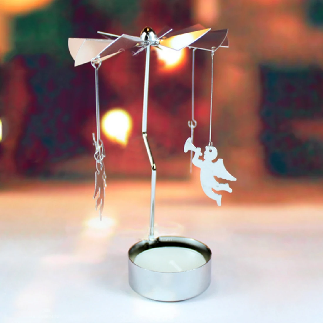 Вращающаяся дверная ветряная мельница вращающийся подсвечник подсвечники