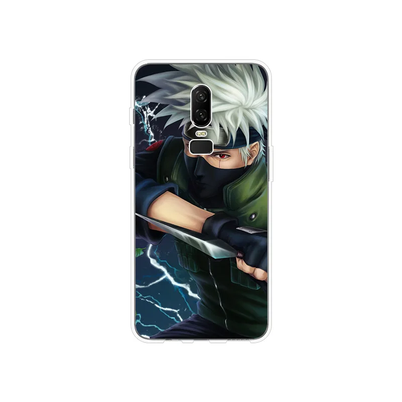 Uzumaki Naruto Patterned Silicone Case For OnePlus 5 5T 6 6T Soft Cover Shell Couqe T Phone |