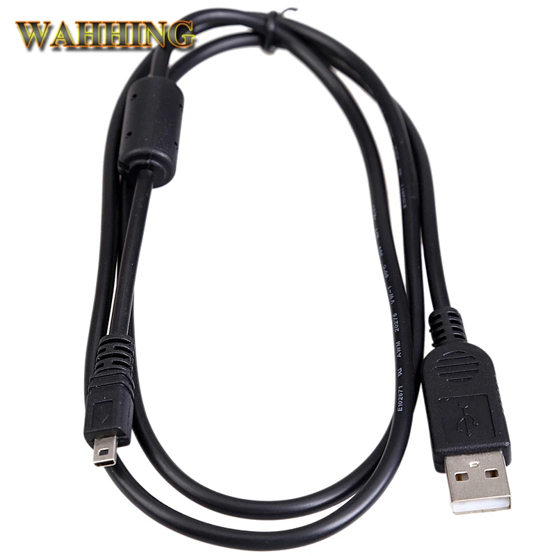 1.5M USB Data Cable Camera Data Pictures Video Sync Transfer Cable Cord Wire 8pin for Nikon/Olympus/Pentax/Sony/Panasonic HY1281