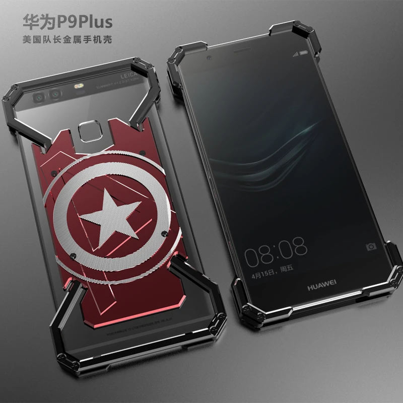 Металлический Чехол Super Hero для Huawei P30 Pro P20 Lite P10 P9 Plus Nova 5 5i 4 3 3i 3e 2 2S чехол с кольцом для телефона с изображением Человека-паука