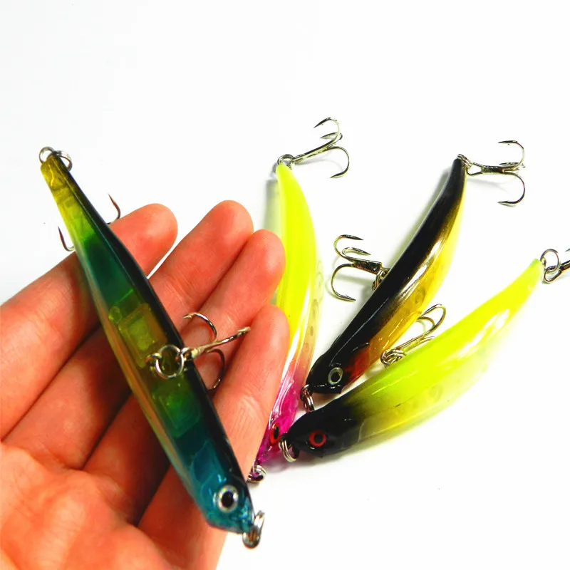 Высокое качество 4 шт./лот хит продаж рыболовная приманка бионический пластик