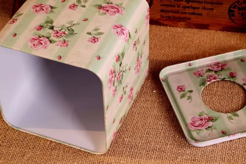 Zakka Рулон Бумажных Полотенец Фильм &quotЖестяной Коробке Коробки Ткани Автомобилей