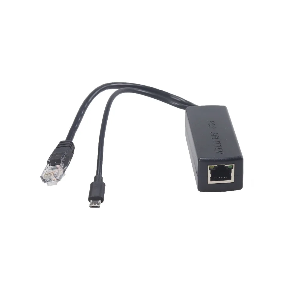 Isolated 5V 12W IEEE802.3-AF IEEE802.3-AT Micro USB Poe Splitter WIFI Router Raspberry Pi Power Over Ethernet 48V 2.4A | Компьютеры и