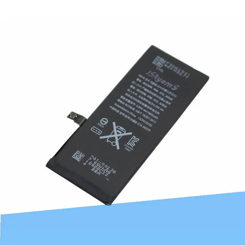 ISkyamS 1x1960 мАч 0 нулевой цикл Замена литий полимерной батареи для iPhone 7 7G