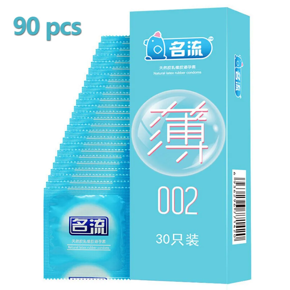 90 шт. Mingliu 002 хит продаж одежда ультра тонкий презервативы интимные Kondom качества