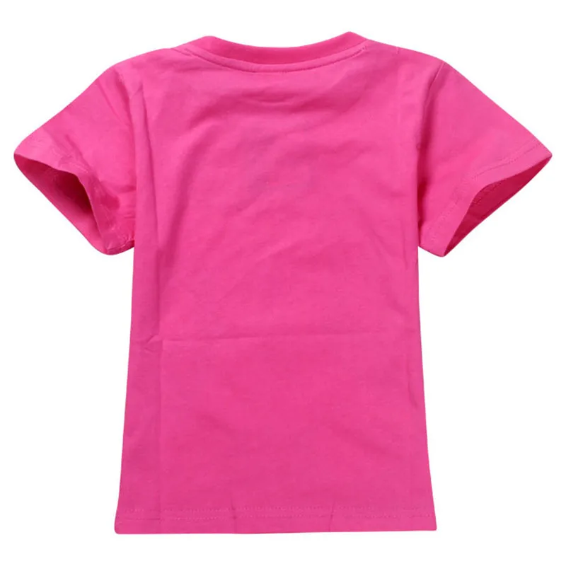 Christmas gifts for girls clothes trolls children short sleeve t-shirt girl &amp boys cartoon t shirt kids clothing cotton 4-11T | Мать и