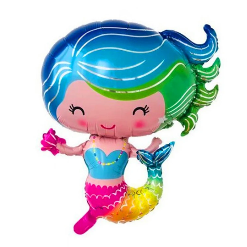 26 шт. большой Омар Русалка Акула фольга шары Happy Ocean День Рождения украшения Дети 16 дюймов буквы шарики товары для дома