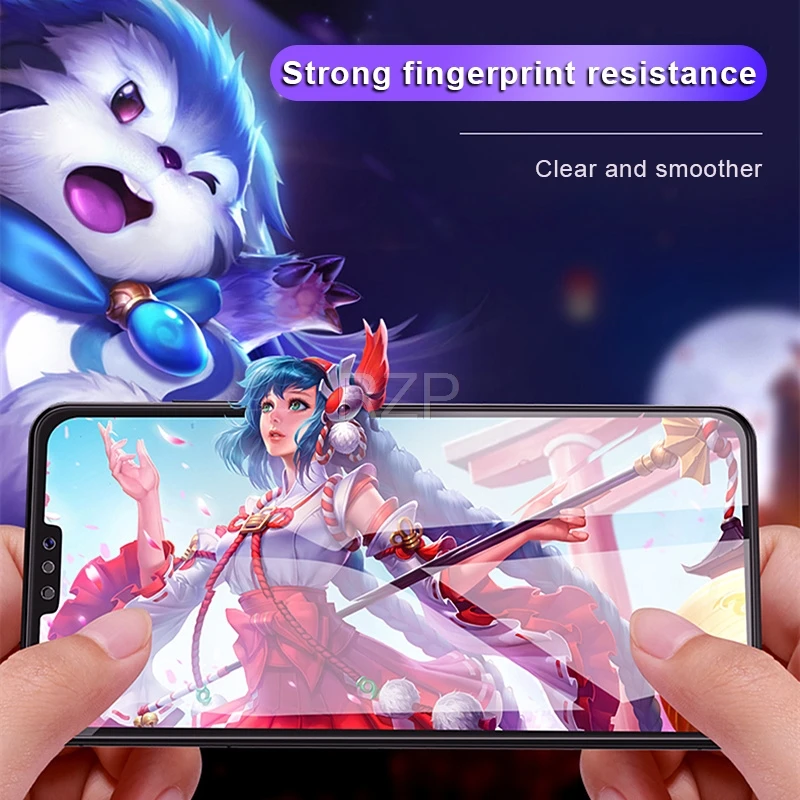 RZP 3 шт. 9H полное покрытие закаленное стекло для Huawei Honor 8 8X 8C Защита экрана 8X8 C