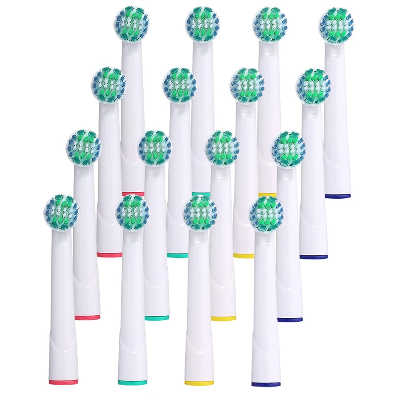 16 шт. насадки для электрической зубной щетки Замена Oral B Vitality Sensitive Clean Pro Health|electric