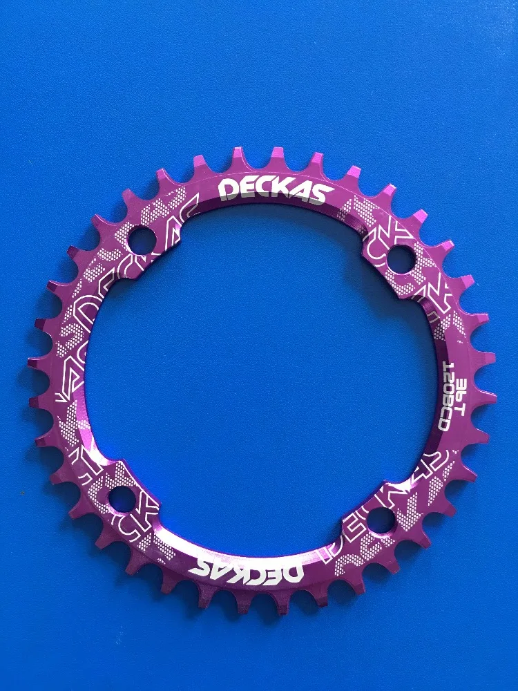 DECKAS круглая велосипедная звезда 120bcd с узкими широкими зубьями|narrow wide|narrow wide