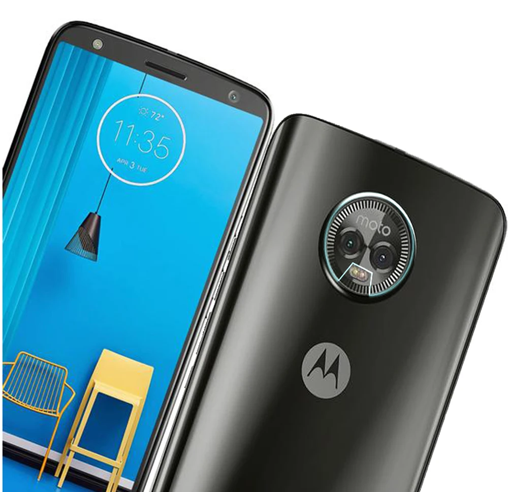 Прозрачная защитная пленка для объектива камеры 2X HD Motorola Moto X5 G6 Plus Z3 Play Z2 E5 Z M X4