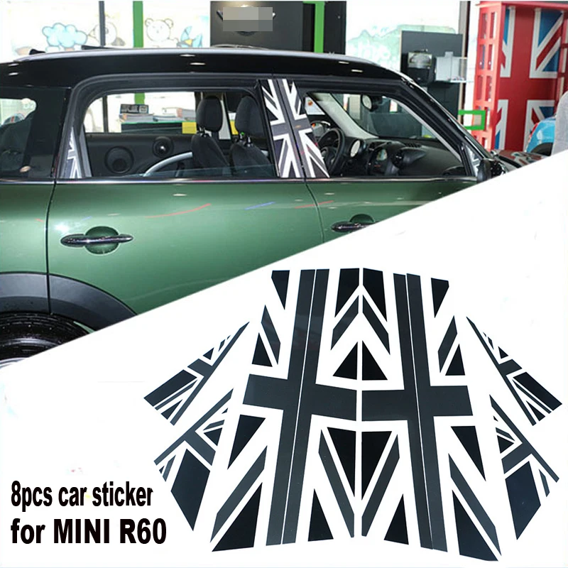 8 шт./лот PC материал стикер кузова автомобиля окна украшения для BMW Mini Countryman