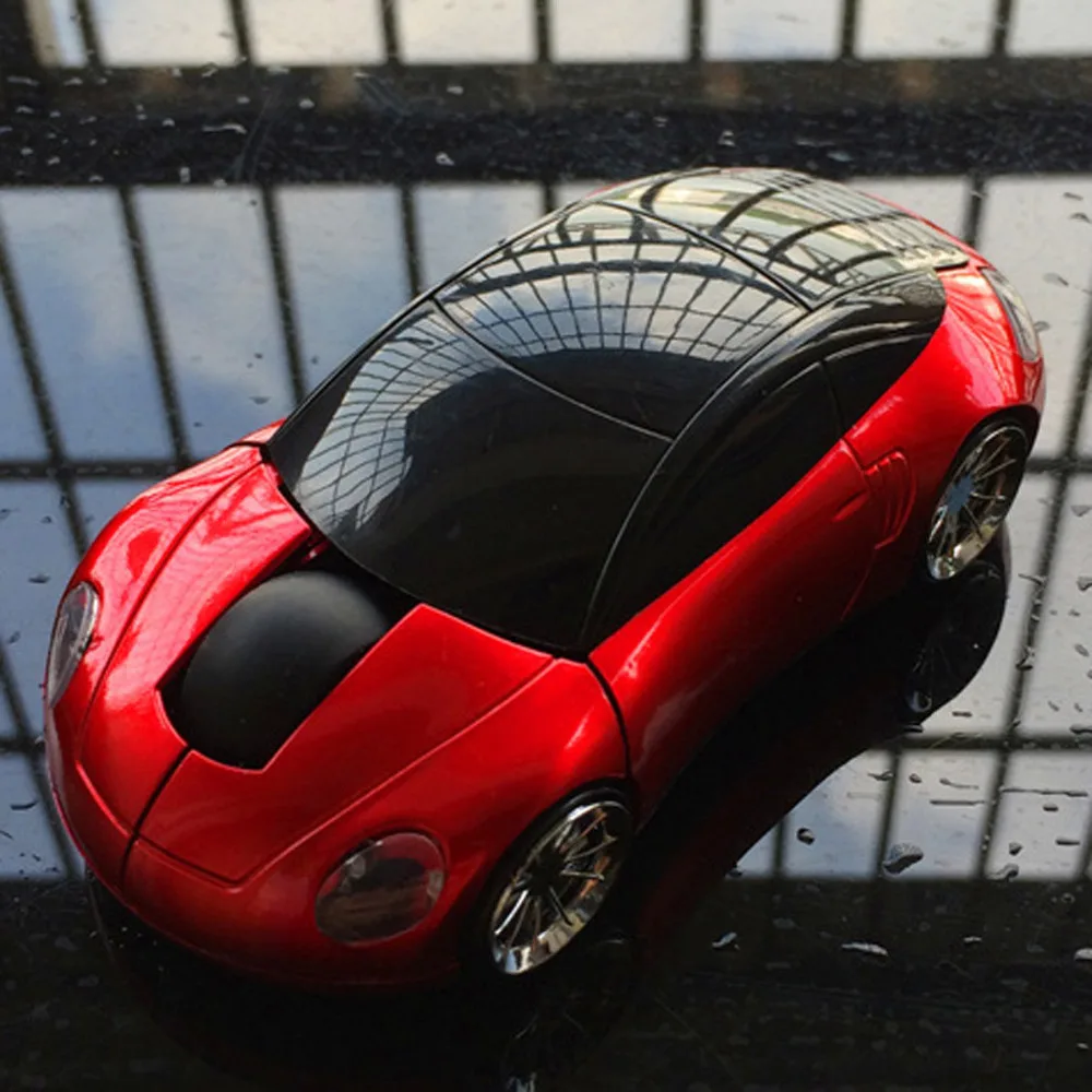 Модная новая Автомобильная беспроводная мышь с 3 портами для компьютерных игр 2 4