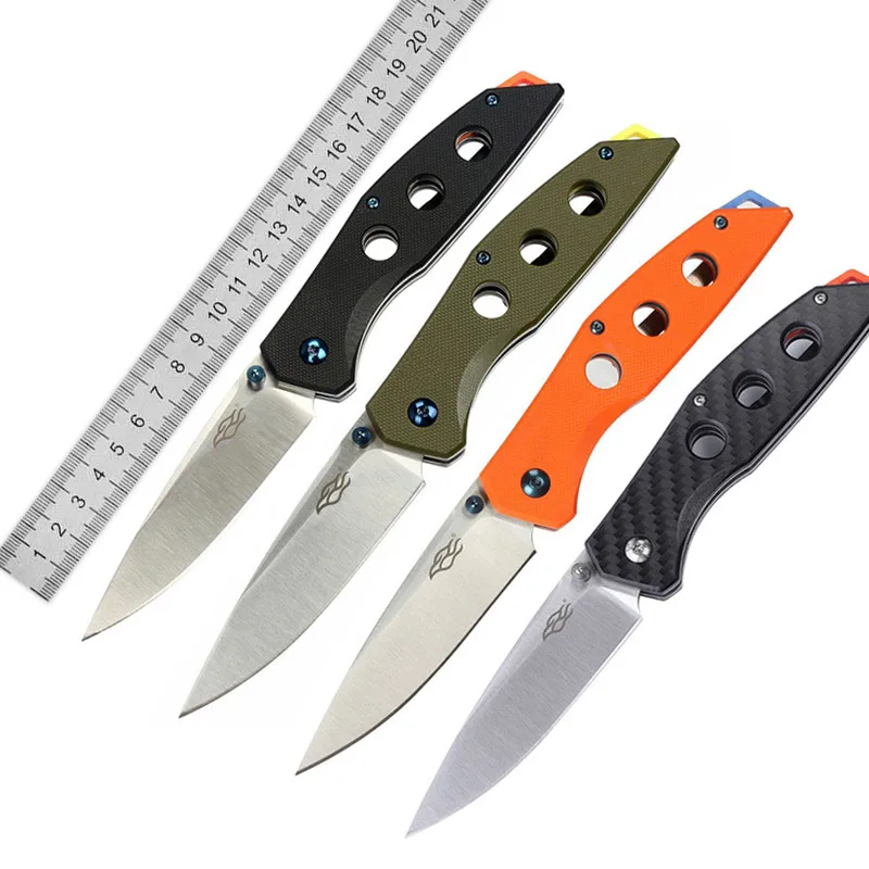 Ganzo Firebird FB7621 Топ EDC Складной нож 440C Лезвие G10 ручка из углеродного волокна Открытый Отдых Охота EDC карманный инструмент ножи