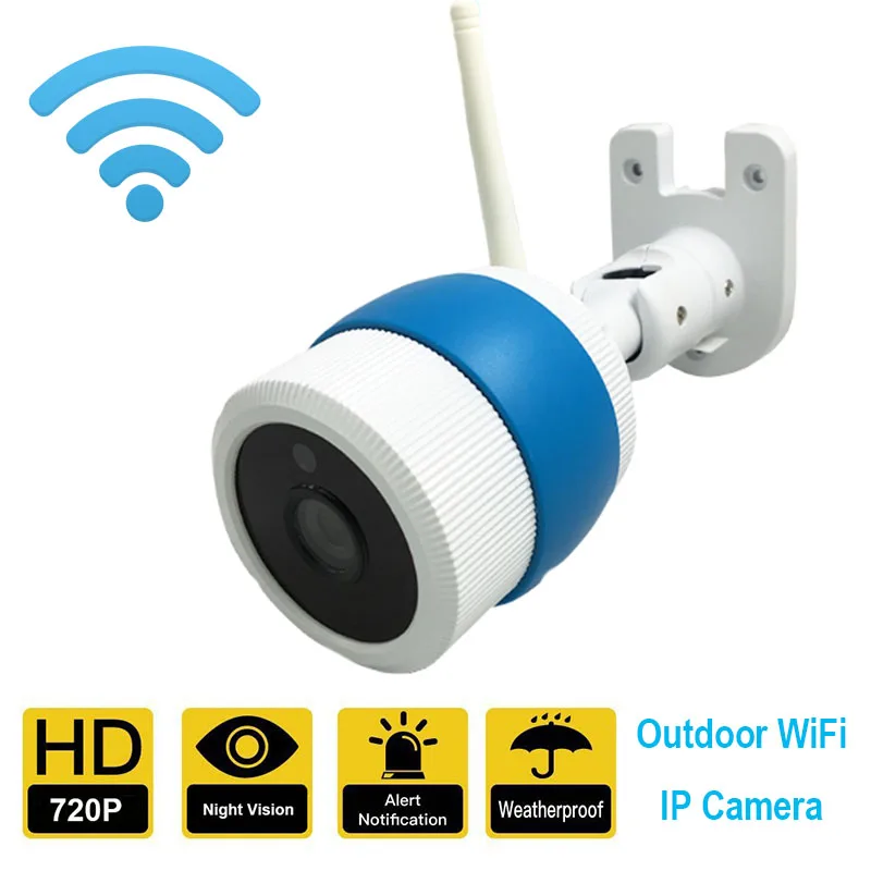 Открытый IP Камера Ночное видение водонепроницаемый IP66 охранных поддержка SD карт