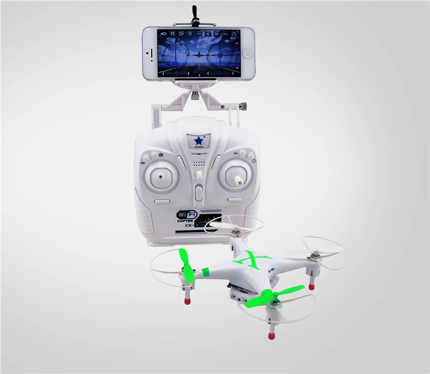 Wi Fi FPV CX30W с HD камерой Встроенный RC Wifi Квадрокоптер Дрон для Iphone Контроль Вертолет