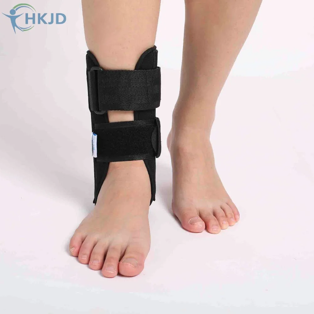 Черная опора для лодыжки HKJD алюминиевая острой травмы Опора s|brace support|support braceankle
