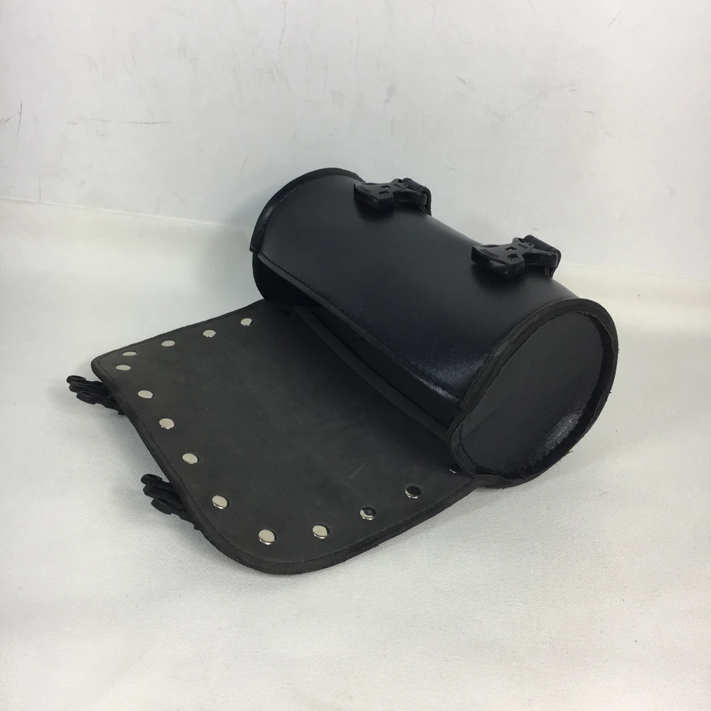 Рулонная сумка для мотоцикла скутера передняя или боковая круглая форма