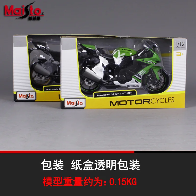 Maisto 1:12 Kawasaki ZX-R имитация сплава серия для мотокросса оригинальная Авторизованная