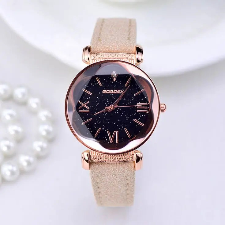 Gogoey женские часы 2019 роскошные Звездное небо для женщин Reloj Mujer go4417 | Наручные