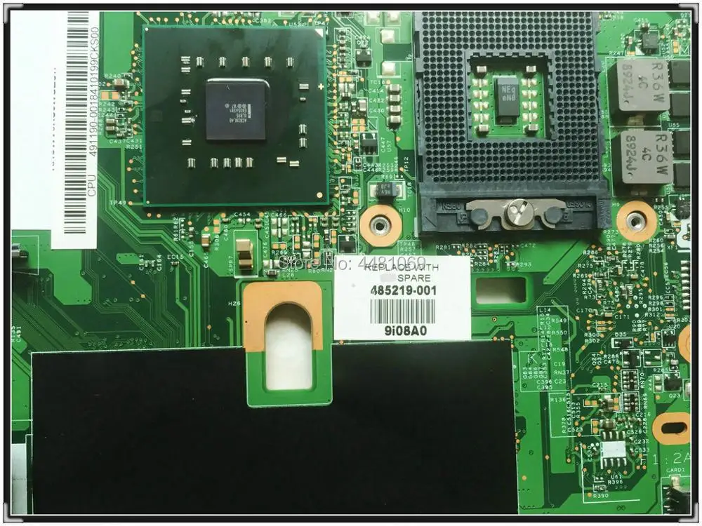 Материнская плата для ноутбука HP G50 G60 CQ50 CQ60 series 485219-001 48 4h501. 021 INTEL GL40 4500MHD DDR2 |