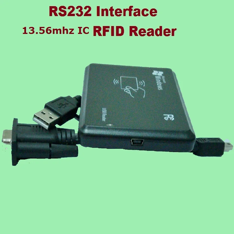 RS232 Inerface 13 56 МГц рчид IC настольная карта USB считыватель совместимый датчик