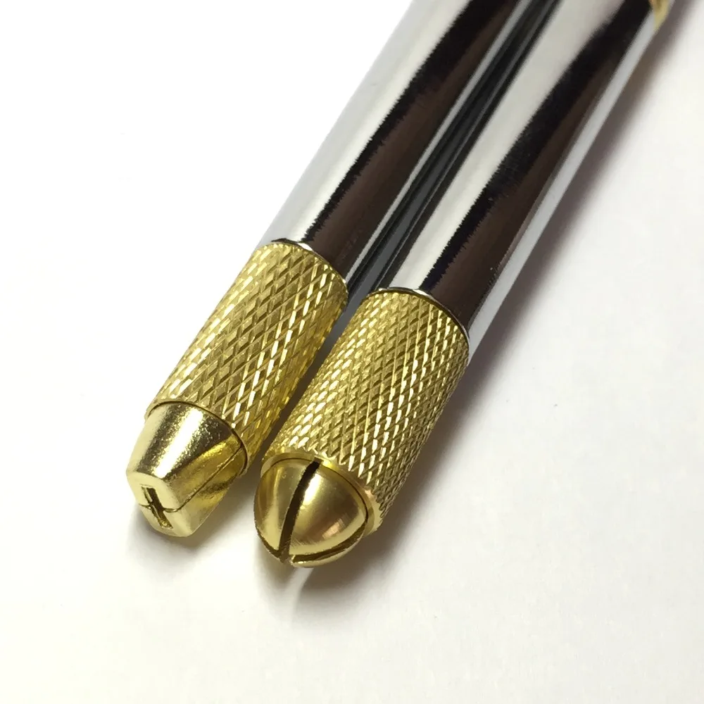 Ручка для перманентного макияжа с двумя головками 1 шт. | Красота и здоровье