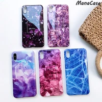 lxuruy fashion colorful crack marble phone case for iphone x xs max xr 6 6s 7 8 plus for tpu back cover cases