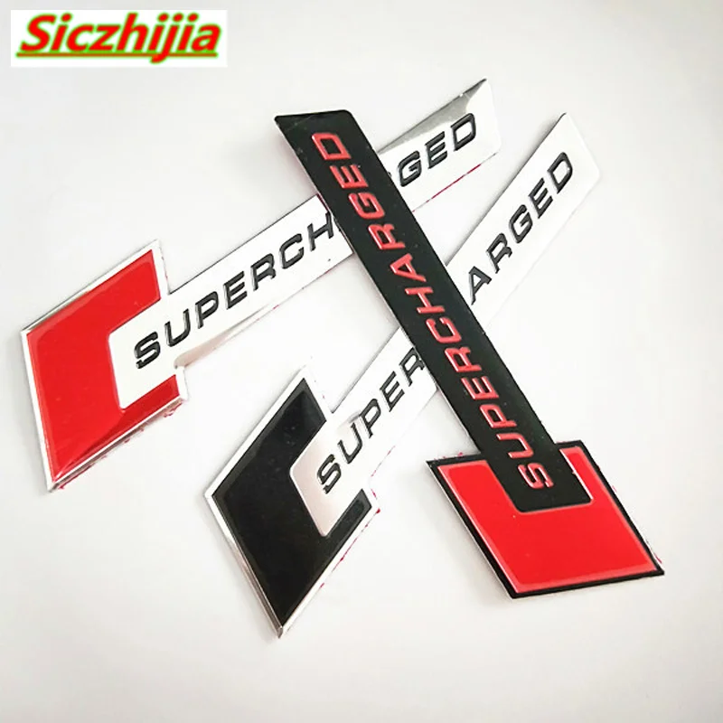 Алюминиевая наклейка для гоночного суперзарядного устройства автозапчасти