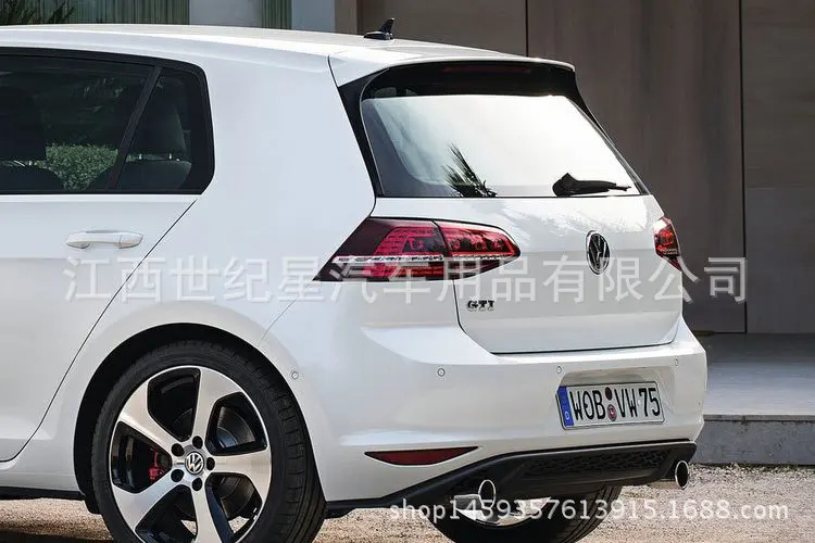 Задний спойлер для Volkswagen Golf 7 rline GTI ABS заднее крыло с индивидуальным цветом сделай