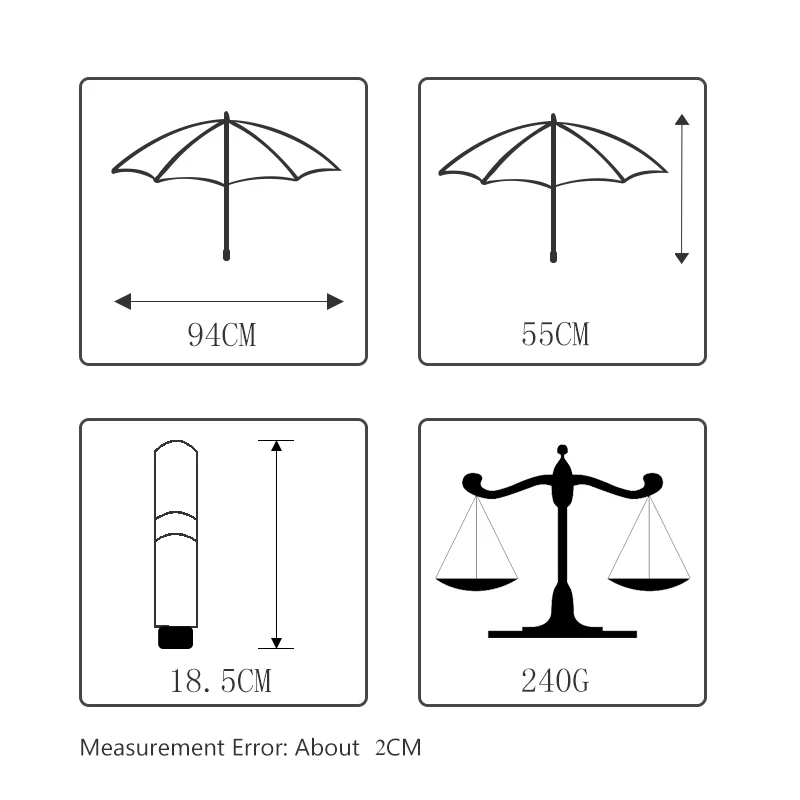 

cute cat children Umbrella female 5 fold umbrella beach waterproof TTK uv cartoon pocket parasol sun mini rain Umbrellas women
