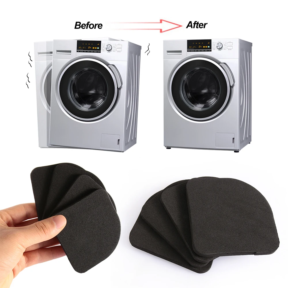 4 шт./компл. Антивибрационная подставка для стиральной машины Нескользящие